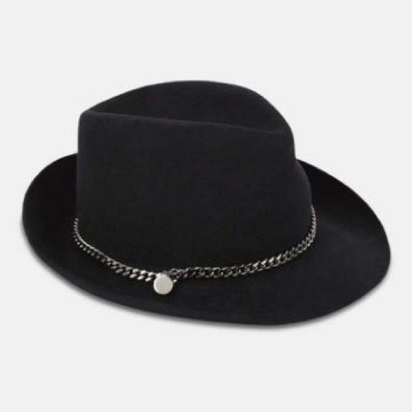 Stella McCartney Accessories - Stella McCartney wool fedora